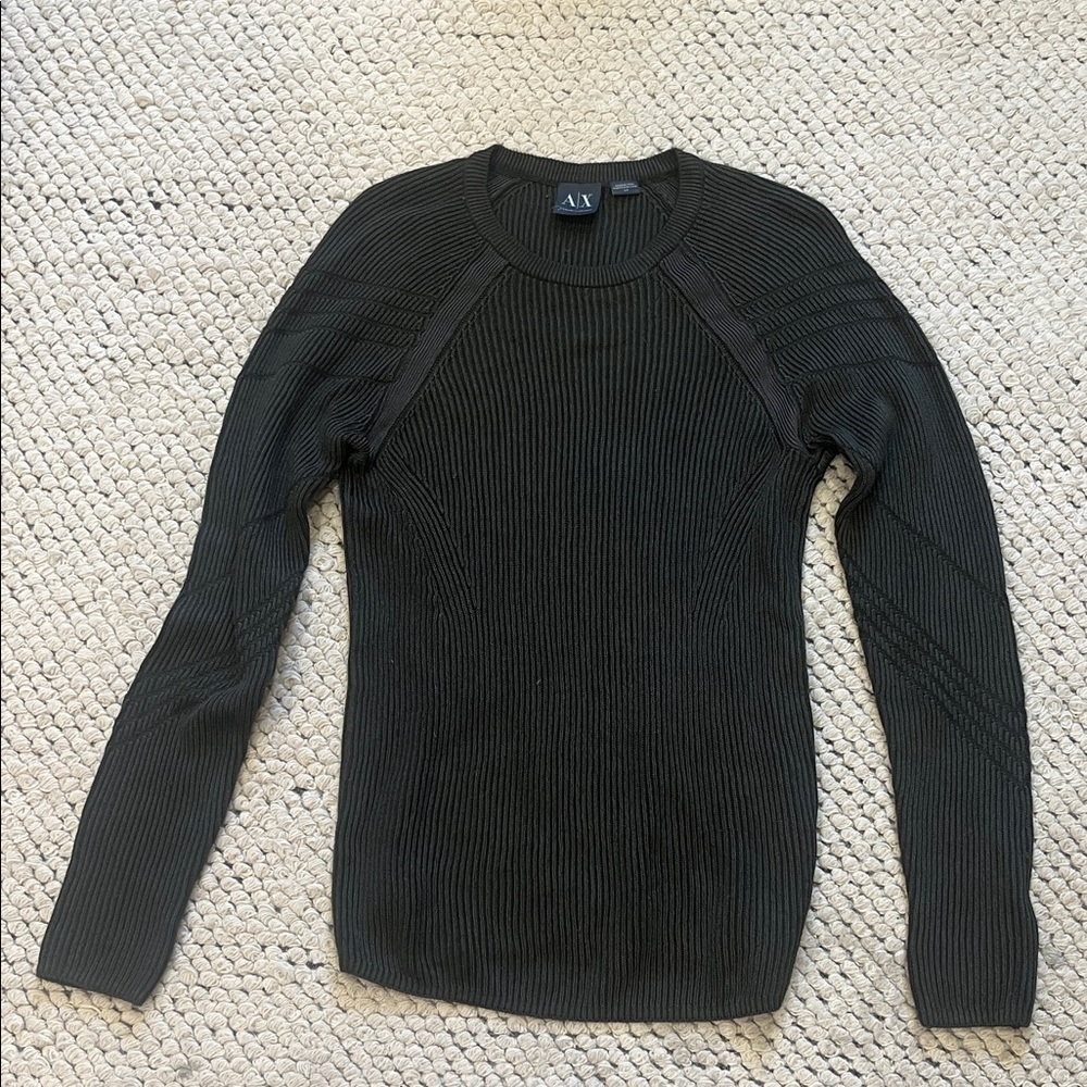 AX Armani Exchange sweater army green size small